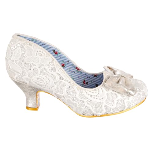 Irregular Choice Damen Dazzle Razzle Wf Mary Jane Schuh, weiß, 38 EU Weit von Irregular Choice