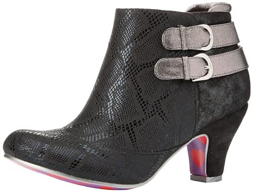 Irregular Choice Damen Denken Sie darüber nach Stiefelette, Schwarz, 39 EU von Irregular Choice