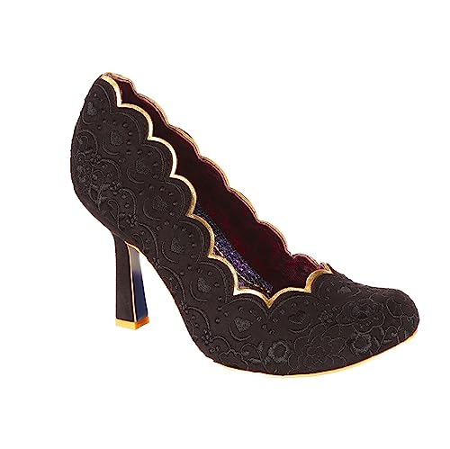 Irregular Choice Damen Dizzy Izzy Oxford, Schwarz, 38 EU von Irregular Choice