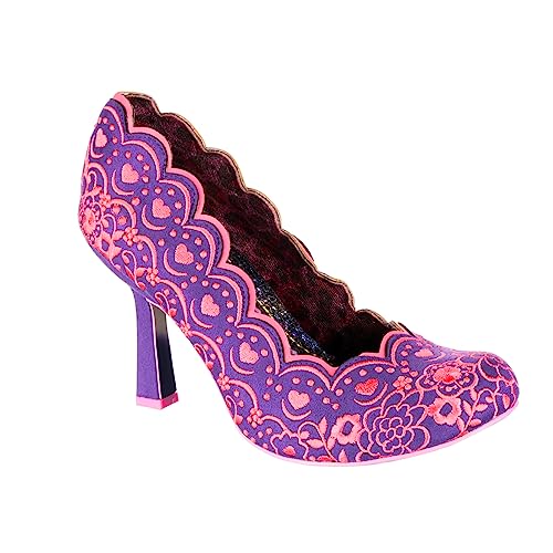 Irregular Choice Damen Dizzy Izzy Oxford, rosa/Purpur, 37 EU von Irregular Choice