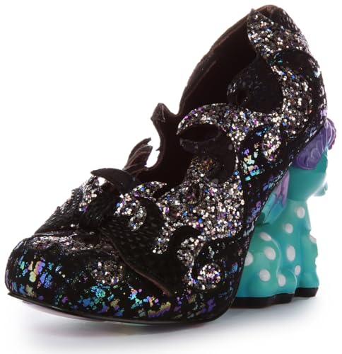 Irregular Choice Damen Drachenhöhle Oxford, Schwarz, 36 EU von Irregular Choice