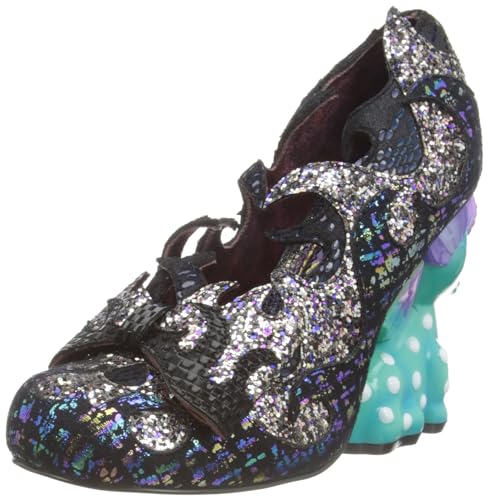 Irregular Choice Damen Drachenhöhle Oxford, Schwarz, 38 EU von Irregular Choice