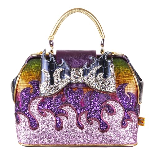 Irregular Choice Damen Dragon's Höhle Handtasche, violett von Irregular Choice