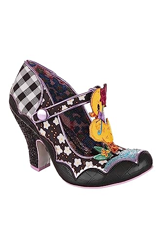 Irregular Choice Damen Duck You Pumps, Schwarz, 40 EU von Irregular Choice