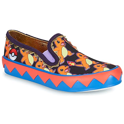 Irregular Choice Damen Every Day is an Adventure Pumps, Orange/Rot, 43 EU von Irregular Choice