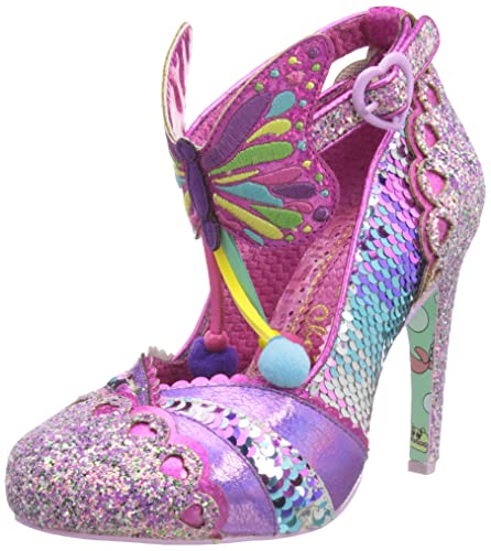 Irregular Choice Damen Flutterly Fabulous Pumps, violett, 40 EU von Irregular Choice