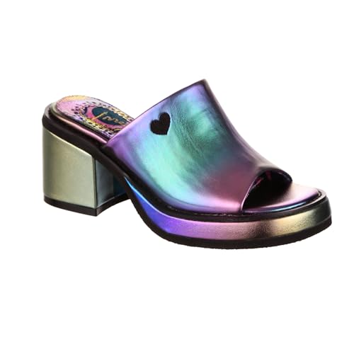 Irregular Choice Damen Fräulein Millenium Hausschuh, Petrol, 41 EU Irregular Choice Damen Fräulein Millenium Hausschuh, Petrol, 41 EU von Irregular Choice