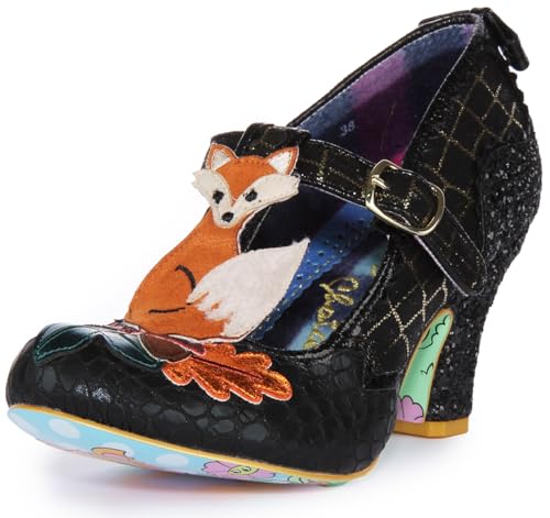 Irregular Choice Damen Fühlen Foxy Pumps, Schwarz, 41 EU von Irregular Choice