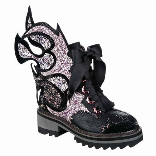 Irregular Choice Damen Fyre Bug Mode-Stiefel, Schwarz, 37 EU von Irregular Choice