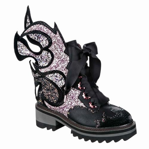 Irregular Choice Damen Fyre Bug Mode-Stiefel, Schwarz, 40 EU Irregular Choice Damen Fyre Bug Mode-Stiefel, Schwarz, 40 EU von Irregular Choice