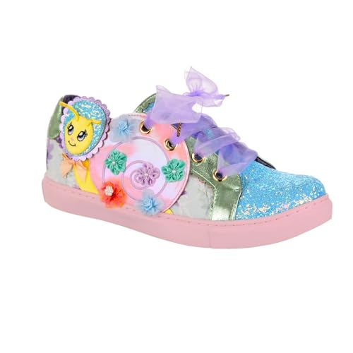 Irregular Choice Damen Geben Sie Em Shell Sneaker, pfirsich, 39 EU von Irregular Choice