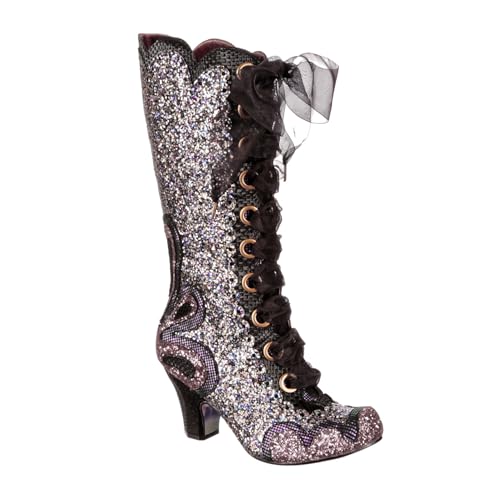 Irregular Choice Damen Gleam Team Mode-Stiefel, Schwarz, 42 EU Irregular Choice Damen Gleam Team Mode-Stiefel, Schwarz, 42 EU von Irregular Choice