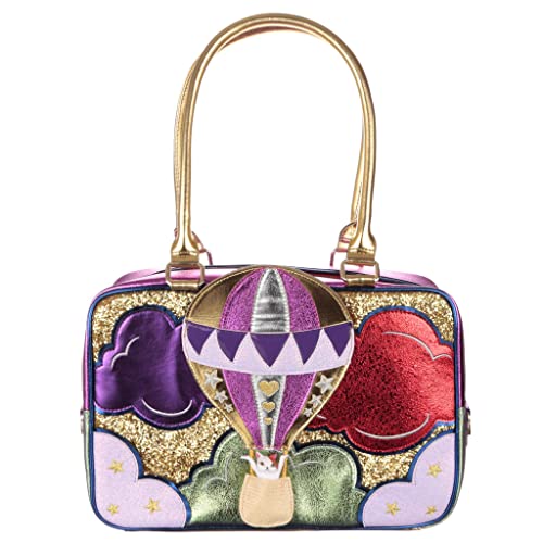 Irregular Choice Damen Gone in a Whisker Bowlingtasche, violett von Irregular Choice