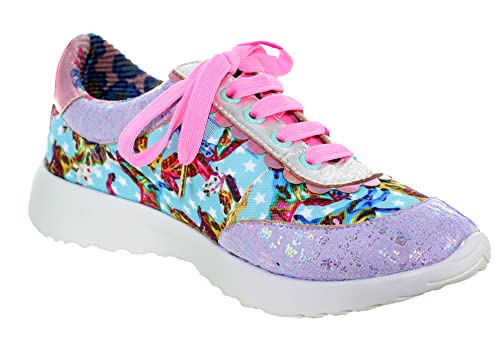 Irregular Choice Damen Gute Schnittlauch Sneaker, violett, 38 EU von Irregular Choice