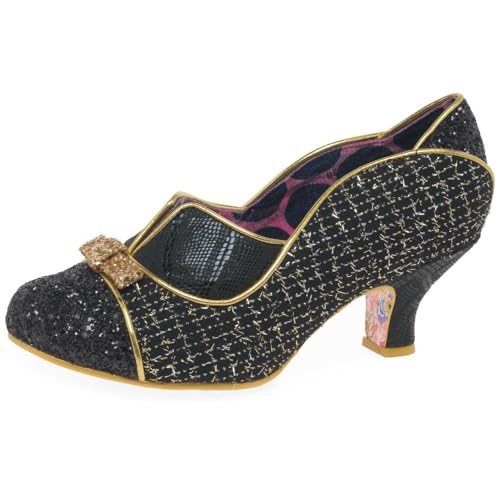 Irregular Choice Damen Hält bis weit Mary Jane Flat, Schwarz, 39 EU von Irregular Choice