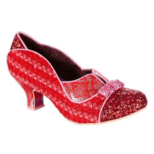 Irregular Choice Damen Halten Sie Sich hoch Pumps, rot, 38 EU von Irregular Choice