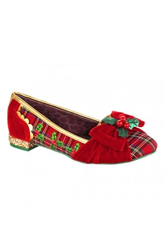 Irregular Choice Damen Hello Holly Pumps, rot, 38 EU von Irregular Choice