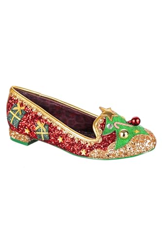 Irregular Choice Damen Hello Holly Pumps, rot, 38 EU von Irregular Choice