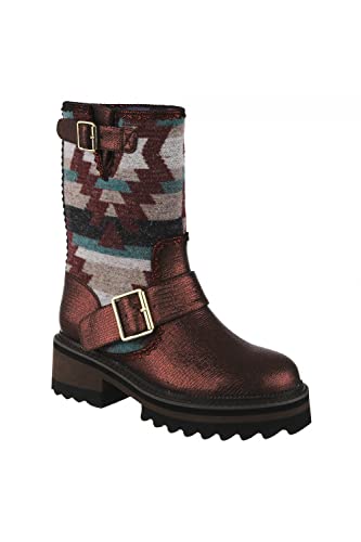 Irregular Choice Damen Herbstlaub Mode-Stiefel, rot, 37 EU von Irregular Choice