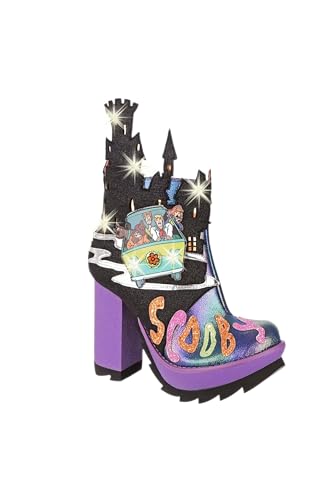 Irregular Choice Damen Hold On Gang Stiefelette, blau, 39 EU von Irregular Choice