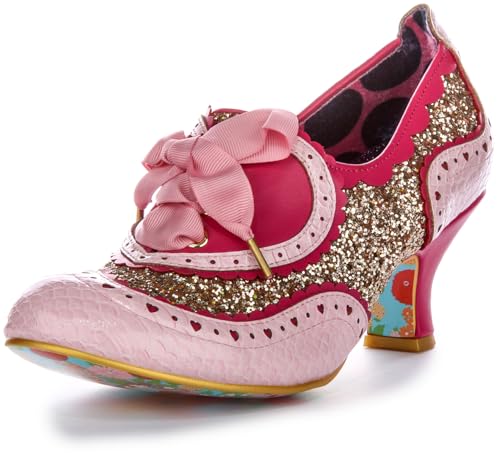 Irregular Choice Damen Jazz Cat Oxford, pfirsich, 37 EU von Irregular Choice