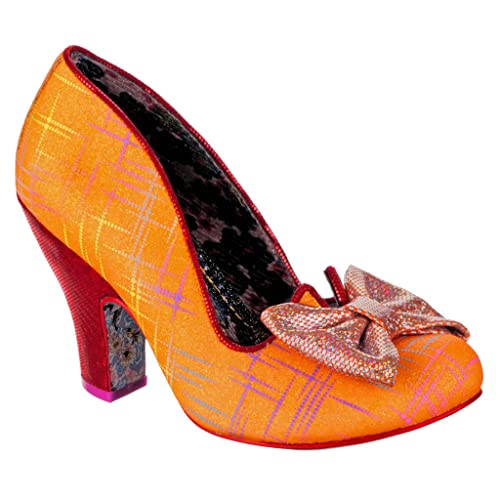 Irregular Choice Damen Just in Time Pumps, Orange, 43 EU von Irregular Choice