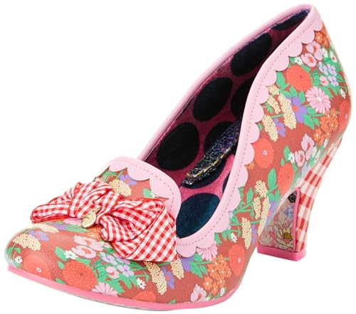 Irregular Choice Damen Kanjanka Oxford, Rot/Pink, 38 EU von Irregular Choice