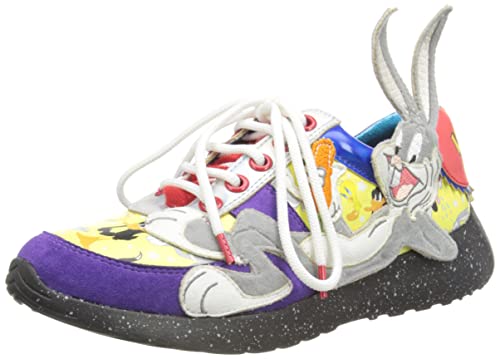 Irregular Choice Damen Karotten und Witze Skate-Schuh, Violett Multi, 36 EU von Irregular Choice