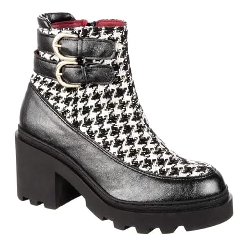 Irregular Choice Damen Kensington Mode-Stiefel, Schwarz, 36 EU von Irregular Choice