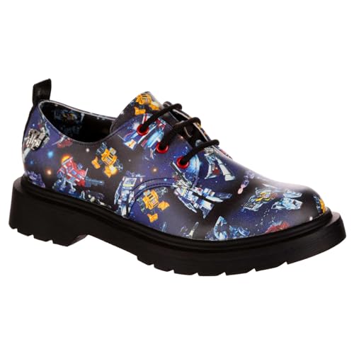 Irregular Choice Damen Kolossaler Kampf Ballerinas, blau, 39 EU von Irregular Choice