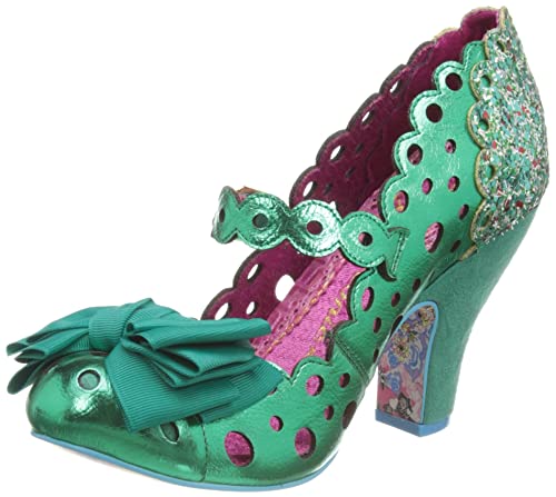 Irregular Choice Damen Upside Down Pumps, grün, 39 EU von Irregular Choice