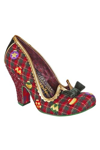 Irregular Choice Damen Kugel Boo Pumps, rot, 41 EU von Irregular Choice