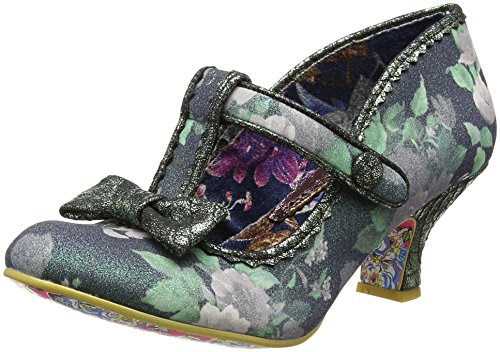 Irregular Choice Damen Lazy River Pumps, Schwarz (Black Floral), 40 EU von Irregular Choice