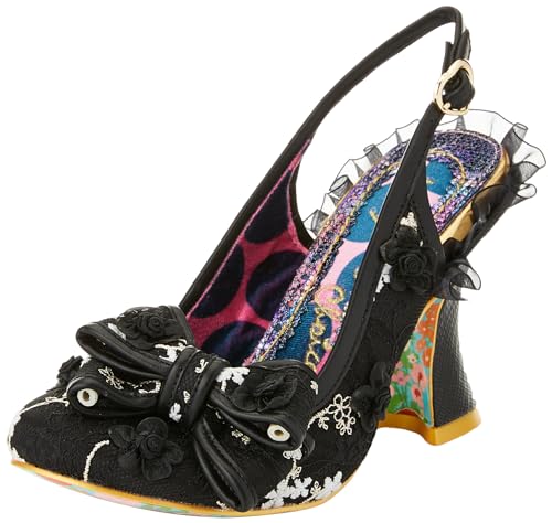 Irregular Choice Damen Let's Go Party Pumps, Schwarz, 41 EU von Irregular Choice