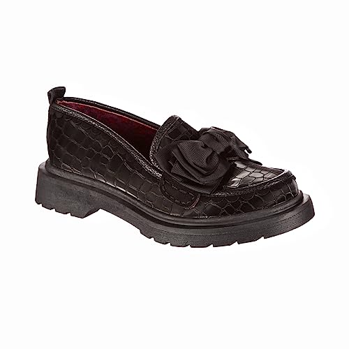 Irregular Choice Damen Love a Loaf Flacher Slipper, Schwarz, 36 EU von Irregular Choice