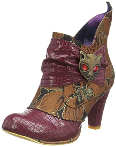 Irregular Choice Damen Miaow Mode-Stiefel, rot, 40 EU von Irregular Choice