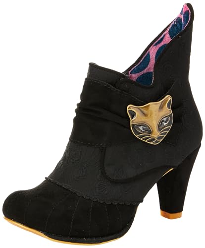 Irregular Choice Damen Miaow Stiefelette, Schwarz, 37 EU von Irregular Choice