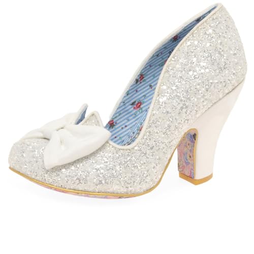 Irregular Choice Damen Nick der Zeit Wf Mary Jane Schuh, cremefarben, 41 EU Weit von Irregular Choice