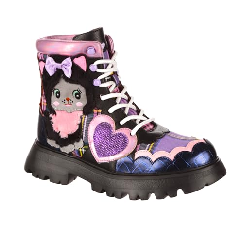 Irregular Choice Damen Niedliches Kätzchen Mode-Stiefel, Schwarz, 38 EU Irregular Choice Damen Niedliches Kätzchen Mode-Stiefel, Schwarz, 38 EU von Irregular Choice