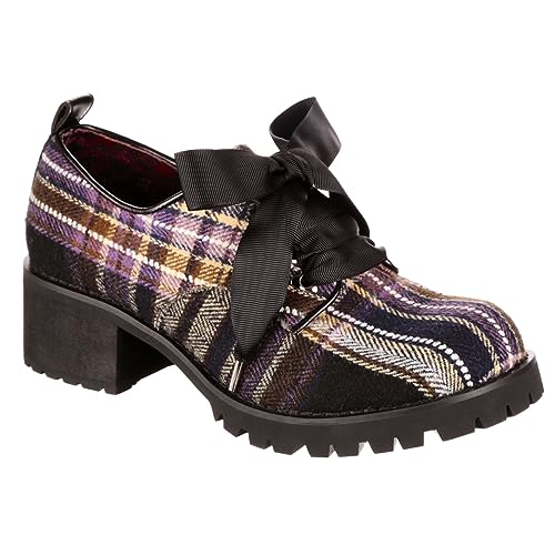 Irregular Choice Damen On Your Mind Oxford, Schwarz, 39 EU von Irregular Choice