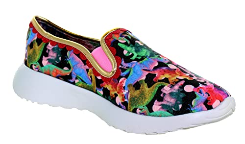 Irregular Choice Damen Peggles Sneaker, Schwarz, 40 EU von Irregular Choice