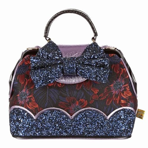 Irregular Choice Damen Radiant Ribbon Bag Schultertasche, Schwarz von Irregular Choice