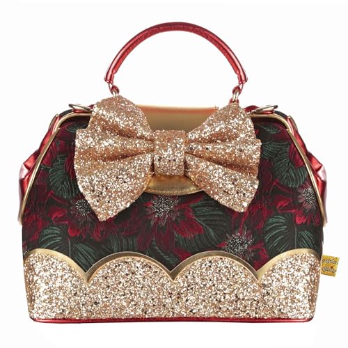 Irregular Choice Damen Radiant Ribbon Bag Schultertasche, rot von Irregular Choice