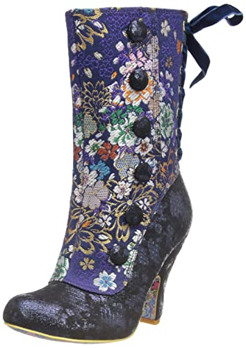 Irregular Choice Damen Reinette Mode-Stiefel, violett, 37 EU von Irregular Choice