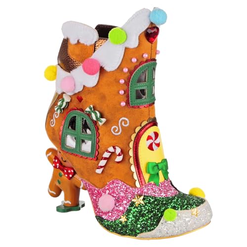 Irregular Choice Damen Royal Icing Boots Stiefelette, Goldfarben, 37 EU von Irregular Choice