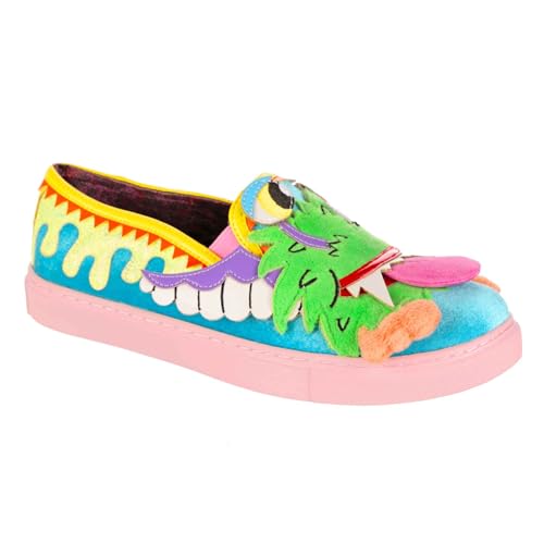 Irregular Choice Damen Slime Time Pumps, Aqua, 40 EU von Irregular Choice