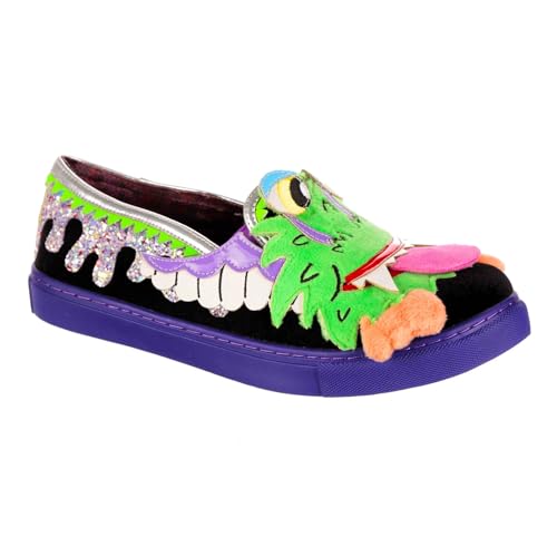 Irregular Choice Damen Slime Time Pumps, Schwarz, 37 EU von Irregular Choice