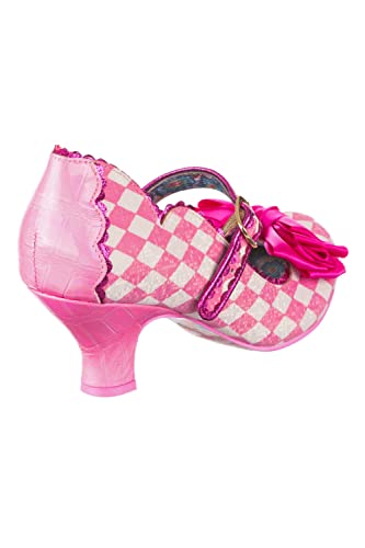 Irregular Choice Damen Summer Breeze Pumps, rosa/weiß, 42 EU von Irregular Choice