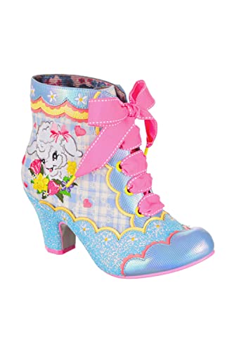 Irregular Choice Damen Springendes Lamm Stiefelette, blau, 37 EU von Irregular Choice