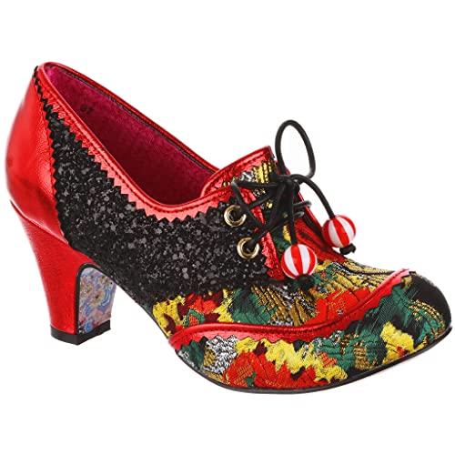 Irregular Choice Damen Step to It Oxford, Pink Multi, 40 EU von Irregular Choice